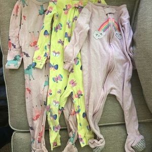 18 Months Pajama Haul Baby Girl GUC